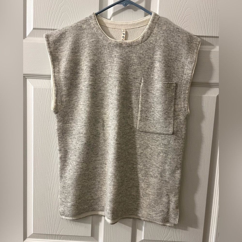 POL Soft Knit Sweater Vest Tank Top NWOT